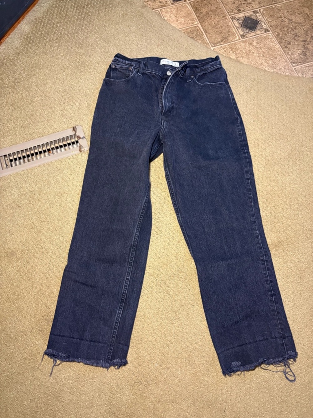 Abercrombie & Fitch 90s Straight Ultra High Rise